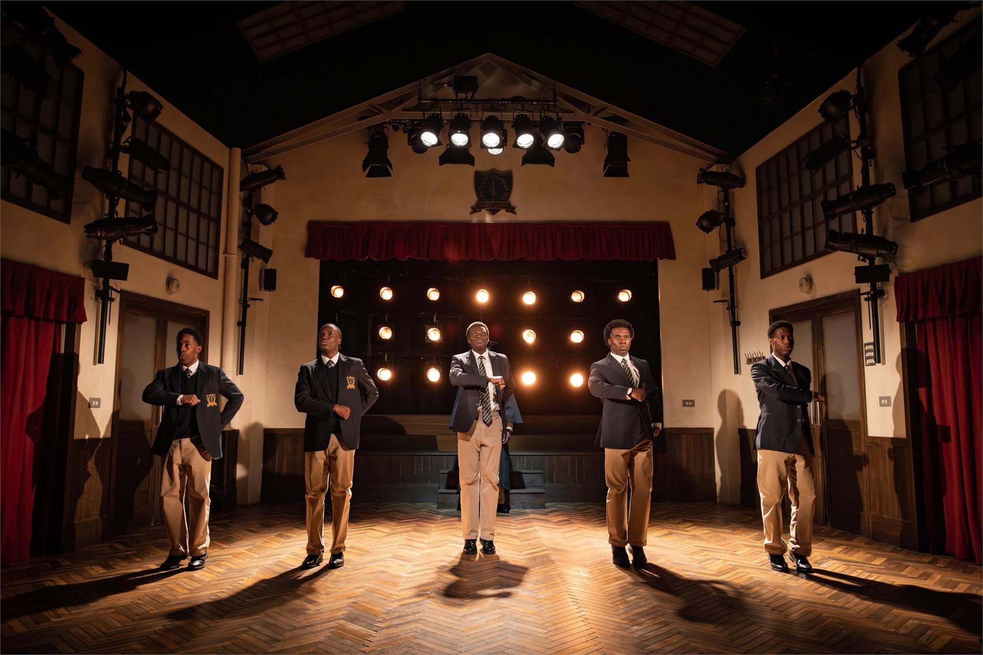 Choir Boy cast performing on stage