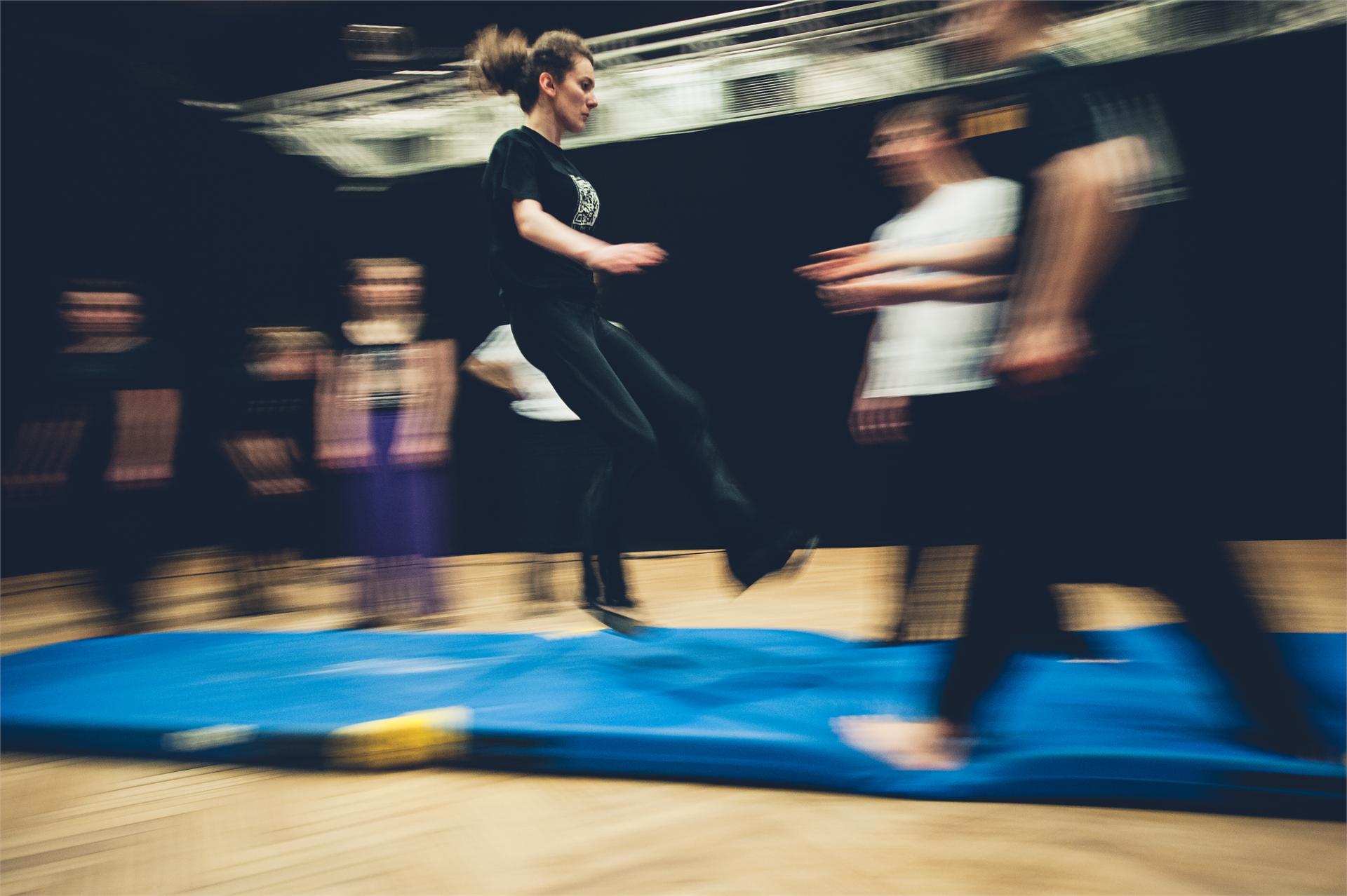 Movement teaching session